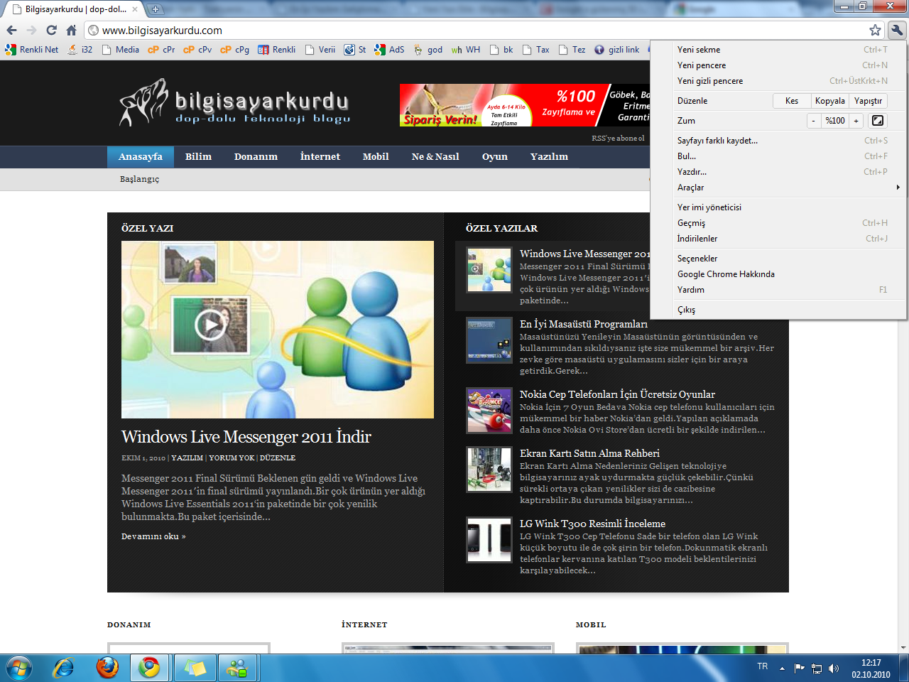 Chrome Kısayol Tuşlarını Kullan Chrome Kısayol Tuşlarını Kullan